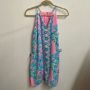 Lilly Pulitzer Pink and Blue Jumpsuit